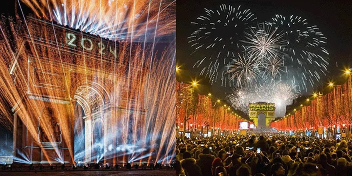 Arc de Triomphe projection